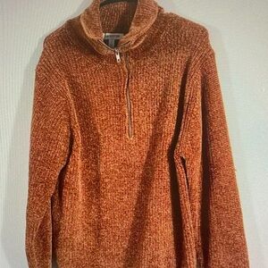 Urban Outfitters Brown Zip-Up Sweater